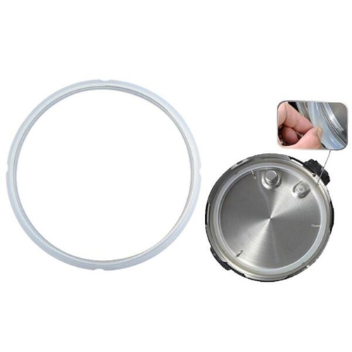 Silicone Gasket Pot Side Seal Electric Pressure Cooker Replacement Parts(Size：22x24cm)