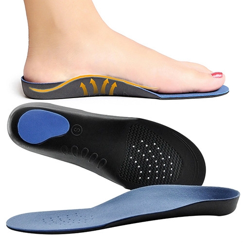 One Pair Flatfoot Orthotics Cubitus Varus Orthopedic Feet Cushion Pads Care Insoles