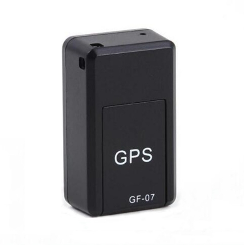 GF07 Locator Mini GPS Tracking Strong Magnetic Positioning Adsorption Anti Lost Device Voice Control Recordable(Black)