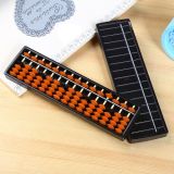 Plastic Abacus 15 Digits Arithmetic Tool Math Learn Aid Calculating Toys Gifts for Kids
