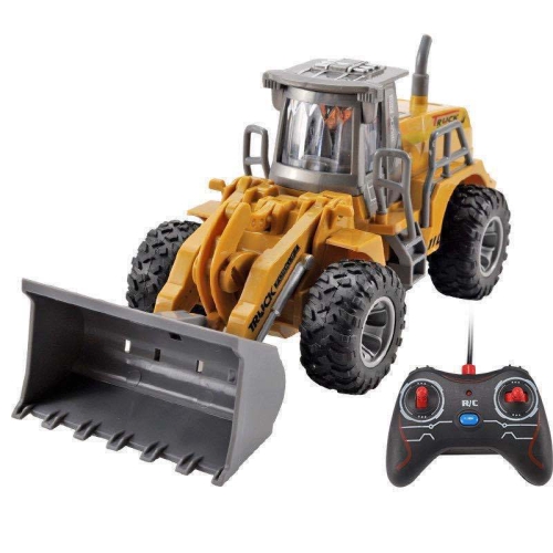 Wireless Remote Control 5-Way Charging Electric Engineering Vehicle Model(Bulldozer)