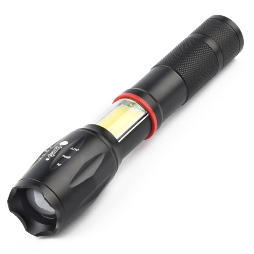 Telescopic Zoom Strong Light Flashlight Strong Magnetic Rechargeable LED Flashlight