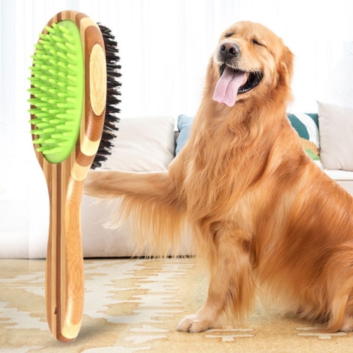 CS39 Pet Double-Sided Comb Dog Airbag Massage Cleaning & Grooming Comb