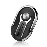 3 PCS Creative Car Phone Holder Car Multi-Function Air Outlet Navigation Ring Bracket(Black)