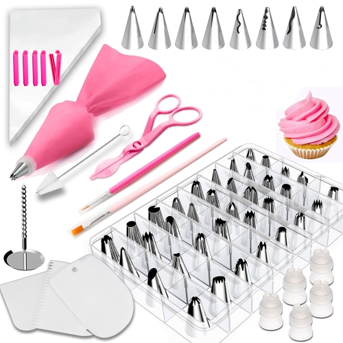 83 in 1  Cake Decorating Mouth Baking Tool Set Icing And Pastry Coloring Utensils