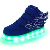 Children Colorful Light Shoes LED Charging Luminous Shoes