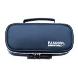 6559 Canvas Pencil Case Large Capacity Code Lock Portable Stationery Bag(Sapphire)