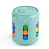 2 PCS Mining Pressure Cans Magic Cube Children Intellectual Development Toys(Macar Green )
