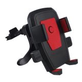 2 PCS Car Air-conditioning Air Outlet Hook Type Mobile Phone Holder(Red)