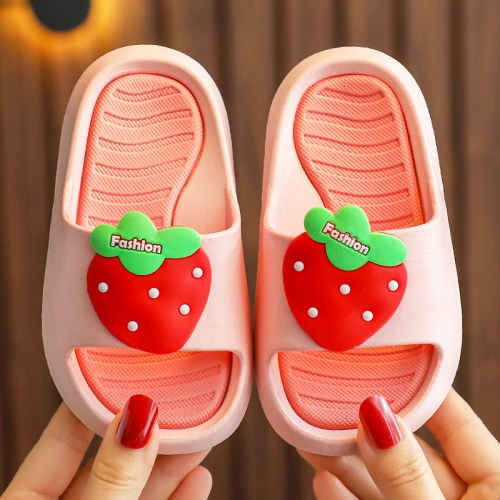 Children Slippers Home Indoor Soft Bottom Cartoon Fruit Baby Toddler Sandals