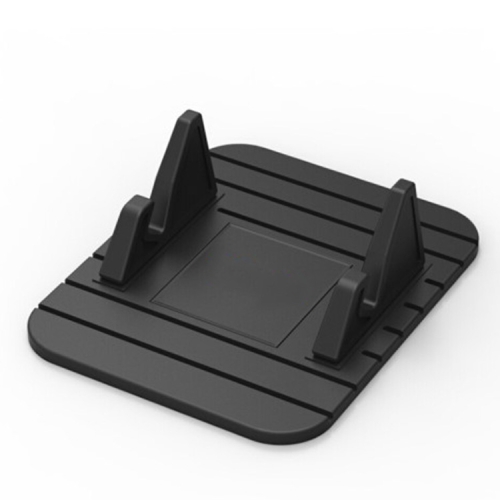 6 PCS Silicone Car Mobile Phone Bracket Car Mini Lazy Bracket(Black)