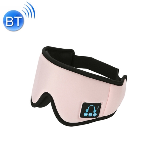 YR-05 Wireless Bluetooth Eye Mask Home Travel Office Lunch Break Burst Fatigue Music Sleep Eye Mask( Pink)