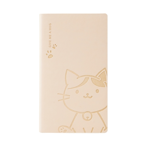 4825 A6 Portable Mini Hand Ledger Cartoon Notebook(Kitten)