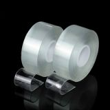 5 PCS 1x30x2000mm Transparent Double-Sided Adhesive Nanotic Tape Water Washing Non-Trace Tape