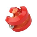 4 PCS Beads Track Rubik Cube Decompression Toy Decompression Marble Finger Intellectual Toy(Red)