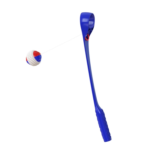 HYS243 Dog Throwing Cue Stick Outdoor Interactive Dog Walking Toy(Blue)