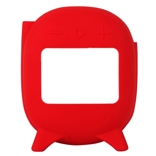 For JBL Clip 4 Bluetooth Speaker Silicone Case Protective Case(Red )