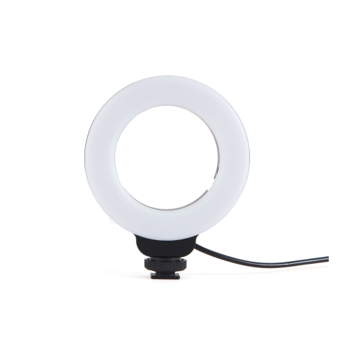 Ulanzi 4 Inch Ring Fill Light Boots Clip-Type Three-Speed Adjustable Video Conference Fill Light