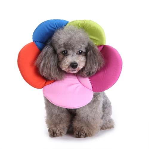 Pet Protection Collar Dog Flower Protection Collar