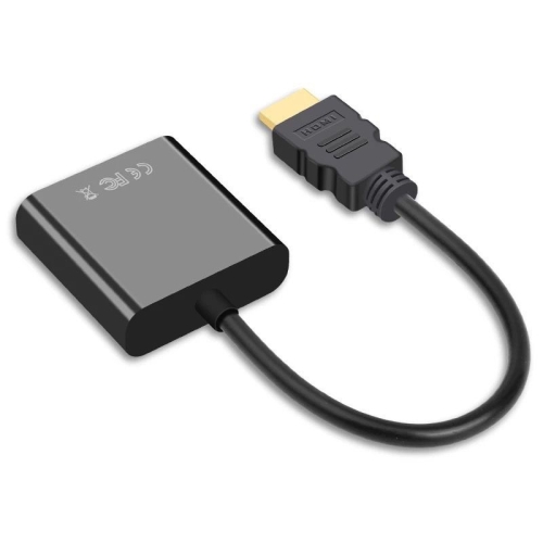 2 PCS Jasoz 1080P HDMI To VGA Converter Oxygen-Free Copper Core