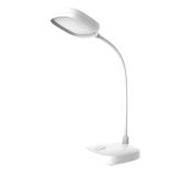 YAGE T034 USB Charging Small Desk Lamp LED Desk Student Eye Protection Lamp(White)