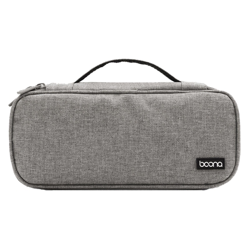 Baona BN-B002 Laptop Power Cable Digital Storage Bag Charger Accessories Storage Bag(Gray)