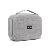 Baona BN-F012 Multi-Function Digital Storage Bag Data Cable Storage Protection Box(Gray)