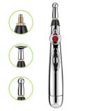 Circulating Energy Automatic Point Finding Meridian Pen Home Pain Electronic Acupuncture Pen Specifications： 3 Head Color Box (Charging Model)