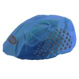2 PCS Cycling Helmet Rain Cover Outdoor Reflective Safety Helmet Cover