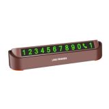 3 PCS JK-297 Hidden Parking Number Card Nightlight Number Button Parking Number Card