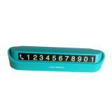 3 PCS JK-297 Hidden Parking Number Card Nightlight Number Button Parking Number Card