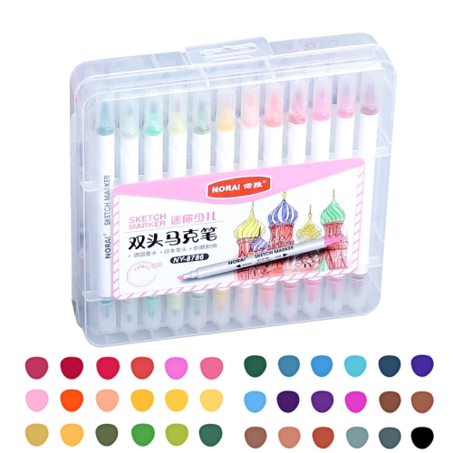 NORA Children Art Painting Double-Headed Oily Color Markers