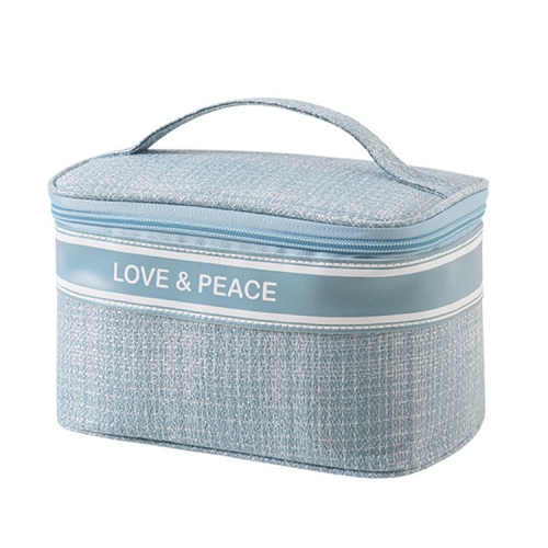 2 PCS Dust-Proof Anti-Tide Hand Wash Bag Cosmetics Storage Bag(Light Blue)