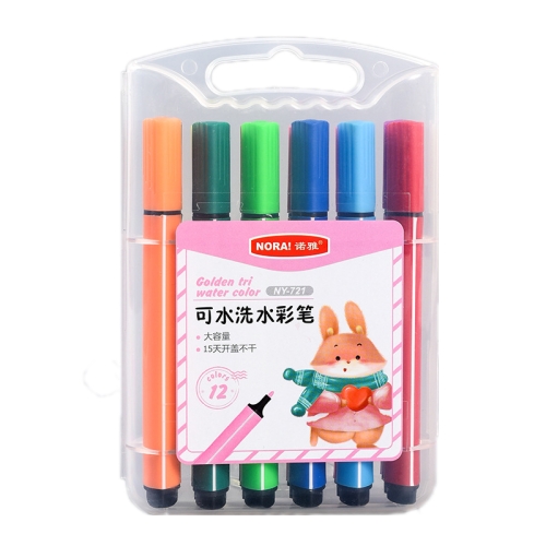 NORA Children Drawing Large Capacity Washable Watercolor Pen Set