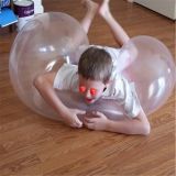 Bubble Ball TPR Blowing Balloon Racket Ball Toy