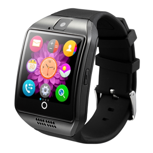 Q18 1.54 inch TFT Screen MTK6260A 360MHz Bluetooth 3.0 Smart Bracelet Watch Phone with Pedometer & Sleeping Monitor & Calculator & Call Reminder & SMS / Wechat Alerts & Clock Display & Synchronous Music Play Call Answer & Recording & Alarm & Remote Camera Function