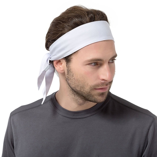 Unisex Sweat Wicking Stretchy Exercise Yoga Gym Bandana Headband Sweatband Head Tie Scarf Wrap