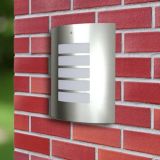 2 luces de pared impermeables de acero inoxidable 60W