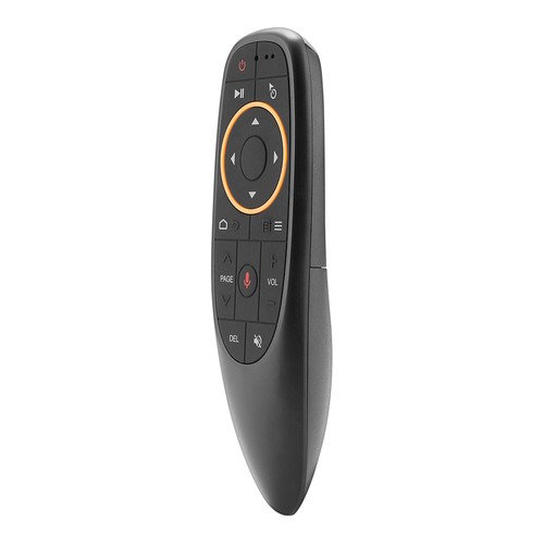 2.4G Wireless Air Mouse Fidelity entrada de voz giroscopio de 6 ejes para Android - Negro