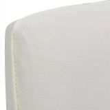 Funda para silla estirable recta color crema 6 piezas