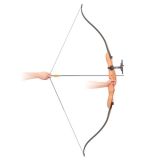 Arco recurvo adulto 68 "32 lb