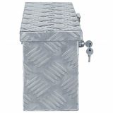 Caja Aluminio 48,5x14x20 cm Plata