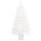 Agujas artificiales para árbol de navidad blanco 65 cm