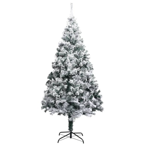 Artificial-Christmas-Tree-with-Flocked-Snow-Green-240-cm-PVC-427745-1._w500_