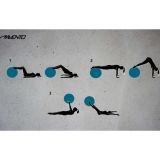 Avento Fitness / Gym Ball Dia. 75 cm Azul