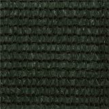 Mampara de balcón Verde oscuro 75×500 cm HDPE