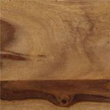 Mesa de bar madera maciza de sheesham 118x60x107 cm