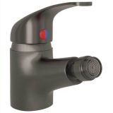 Grifo mezclador para bidé de baño gris 13×12 cm