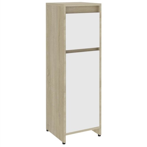 Bathroom-Cabinet-White-and-Sonoma-Oak-30x30x95-cm-Chipboard-455544-1._w500_