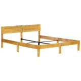 Estructura de cama de madera maciza de mango 180 cm